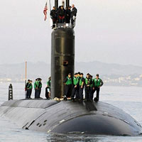 Tin tức trong ngày - Mỹ: Tàu tuần dương va phải… tàu ngầm hạt nhân