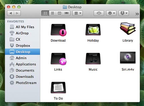 Thay đổi icon cho thư mục Mac OS - 1