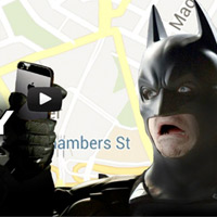 Batman suýt chết vì Apple Maps