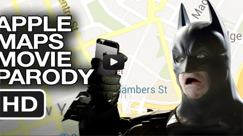 Batman suýt chết vì Apple Maps - 1