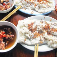 Ẩm thực - Ngon lạ bánh cuốn Tam Đảo