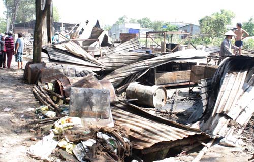 Hoả hoạn, hàng chục con heo bị thiêu sống - 3