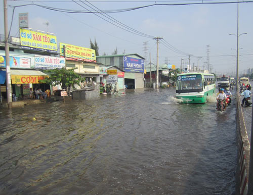 TP.HCM: 3 ngày xuất hiện 50 điểm ngập - 9