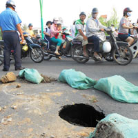 Tin tức trong ngày - “Hố tử thần” lại xuất hiện ở trung tâm TP.HCM