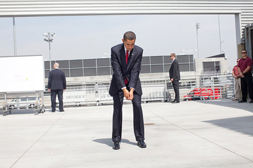 Khoảnh khắc “hậu trường” của TT Obama - 4