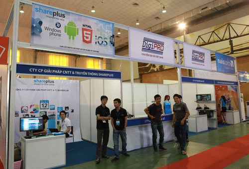 Hình ảnh ấn tượng tại Mobile Vietnam 2012 - 11