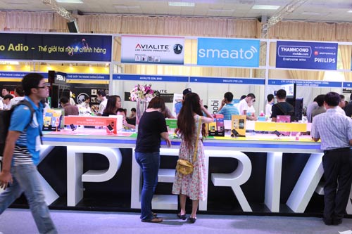 Hình ảnh ấn tượng tại Mobile Vietnam 2012 - 4
