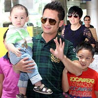 Ca nhạc - MTV - Bằng Kiều đưa 3 con về nước