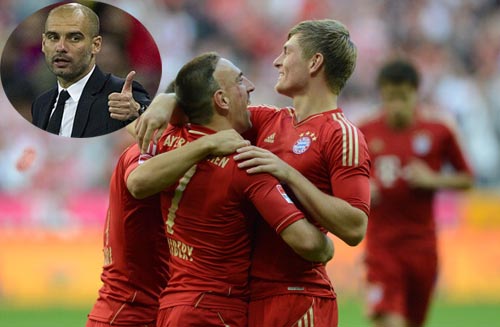 Guardiola bất ngờ quan tâm tới Bayern - 1
