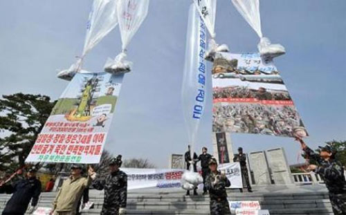 Hàn Quốc cấm thả truyền đơn sang Triều Tiên - 1