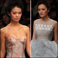 Xu hướng thời trang - Show diễn bị la ó vì váy áo "mạo hiểm"