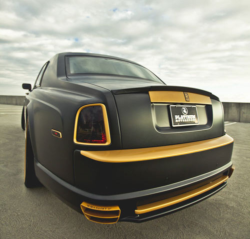 Rolls-Royce Phantom độ vàng lộng lẫy - 1