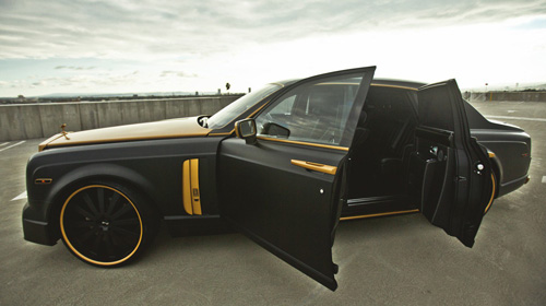 Rolls-Royce Phantom độ vàng lộng lẫy - 2