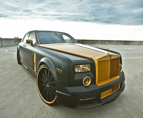 Rolls-Royce Phantom độ vàng lộng lẫy - 5
