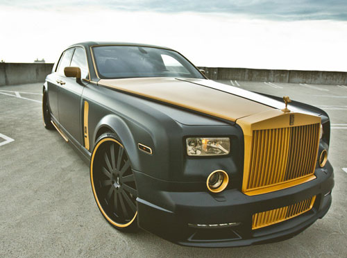 Rolls-Royce Phantom độ vàng lộng lẫy - 6