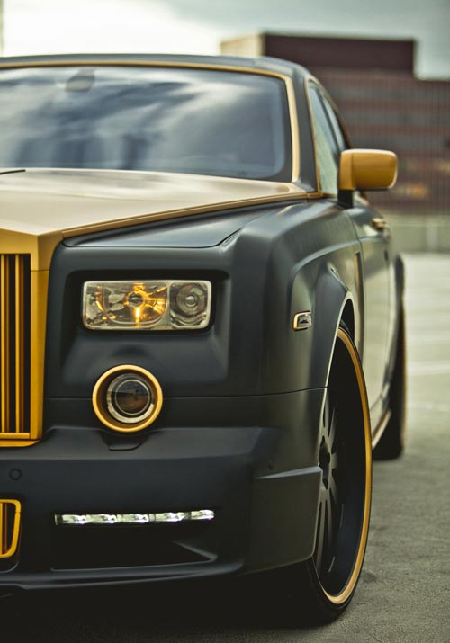 Rolls-Royce Phantom độ vàng lộng lẫy - 9