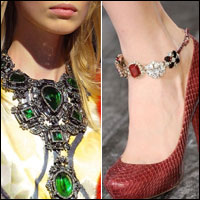 Thời trang - Thu/đông 2012: Lộng lẫy trang sức đá quý