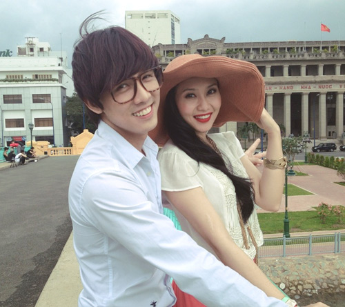 Takej Minh Huy tình tứ em gái Trúc Diễm - 2