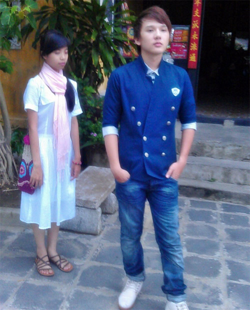 Hoàng tử đá về phố cổ quay MV - 5