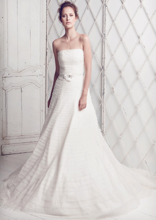 Váy cưới ngọt ngào cho cô dâu hiền thục - 5