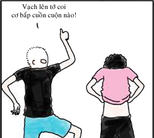 Anh em thường nói chuyện gì trong W.C? - 7