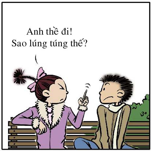 Khi chồng "nổ" tung trần nhà - 5