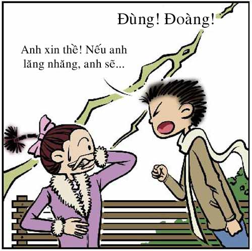 Khi chồng "nổ" tung trần nhà - 6