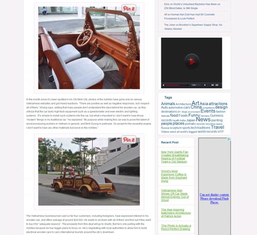 Xe tự chế ở VN lên báo nước ngoài - 2