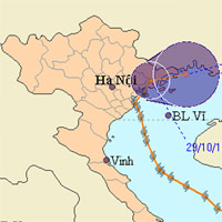 Tin tức trong ngày - Bão Sơn Tinh suy yếu nhanh