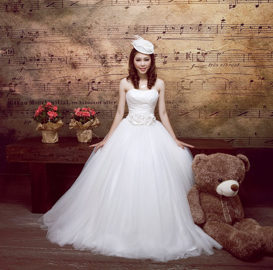 Cô dâu chú rể lãng mạn, đáng yêu - 4