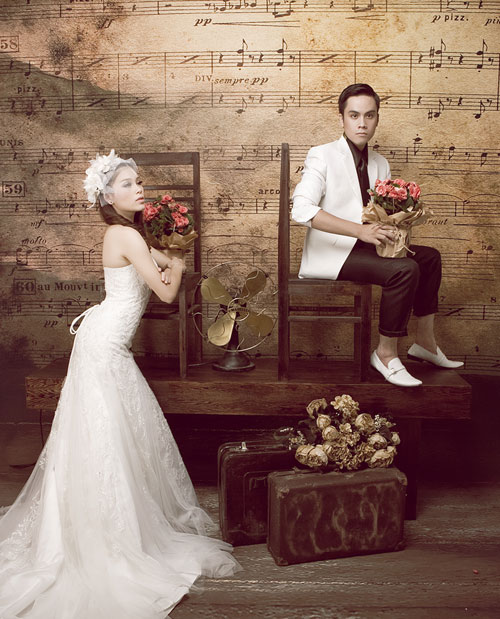 Cô dâu chú rể lãng mạn, đáng yêu - 7