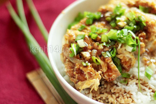 Làm cơm katsudon ngon như đầu bếp - 15