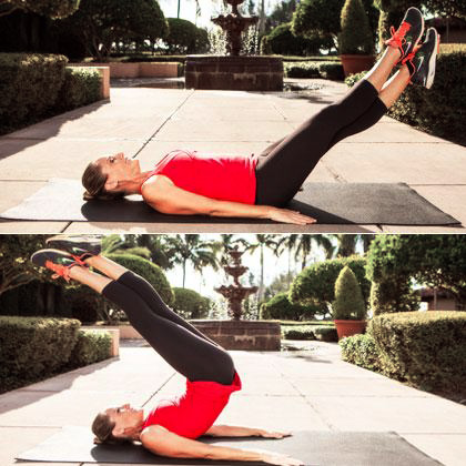 8 động tác làm tan chảy mỡ bụng - 5