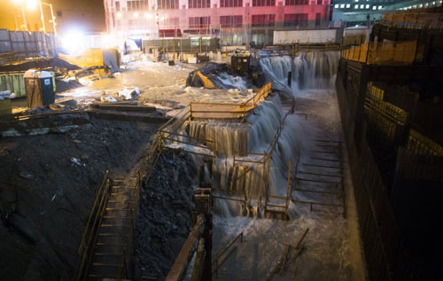 Mỹ: Cảnh hoang tàn sau siêu bão Sandy - 10