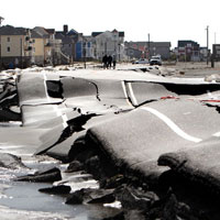 Tin tức trong ngày - Mỹ: Cảnh hoang tàn sau siêu bão Sandy