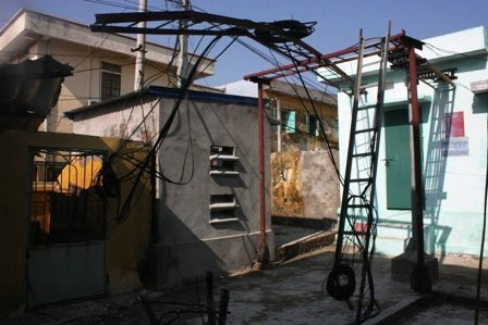 Thêm một cột phát thanh bị đổ ở Nam Định - 2