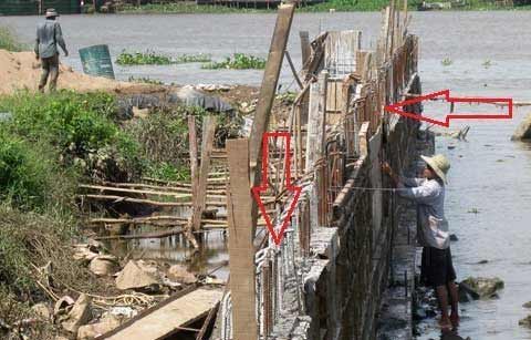 Thi công ì ạch, hà bá "nuốt" đường - 12