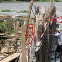 Tin tức trong ngày - Thi công ì ạch, hà bá "nuốt" đường