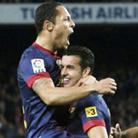 Bóng đá - Liga sau vòng 10: Barca tăng tốc