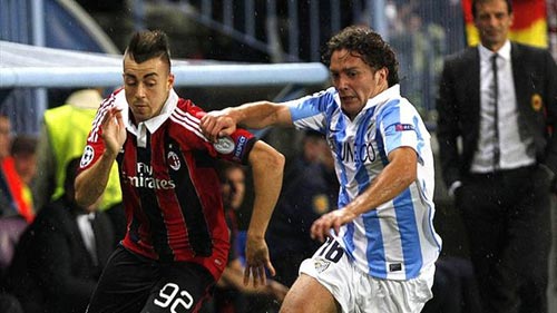 Milan - Malaga: Trò chơi đỏ đen - 1