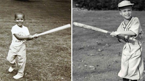 Ảnh đẹp về Obama và Romney qua năm tháng - 2