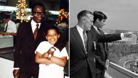 Ảnh đẹp về Obama và Romney qua năm tháng - 3