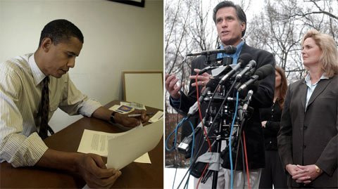 Ảnh đẹp về Obama và Romney qua năm tháng - 9