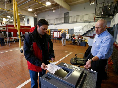 Nước Mỹ những giờ đầu bỏ phiếu - 2