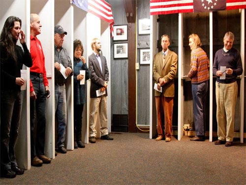 Nước Mỹ những giờ đầu bỏ phiếu - 4