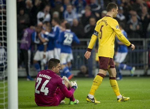 Schalke - Arsenal: Đánh rơi điểm - 1