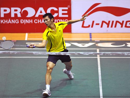 Tiến Minh thắng dễ tại giải vô địch cầu lông các cây vợt xuất sắc toàn quốc 2012 - 2