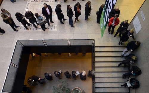 Chùm ảnh: Dân Mỹ háo hức đi bầu cử tổng thống - 1