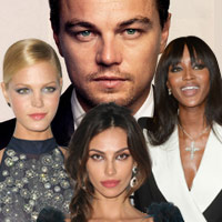 Xu hướng thời trang - Leonardo từng yêu rất nhiều siêu mẫu