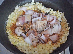 Cơm chiên mực đậm đà ngày cuối tuần - 7